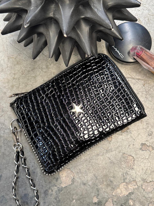 MONEDERO XL PREMIUM YUKON NEGRO H/PLATA