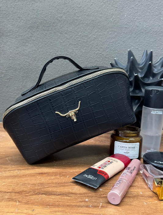 NECESER CLASICO COLOR GAVIAL NEGRO