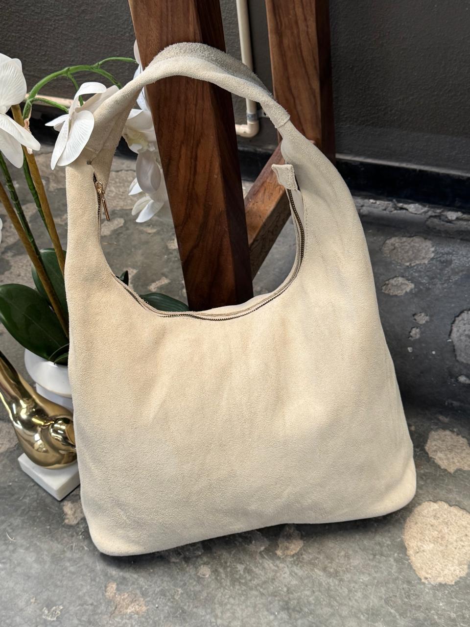 BOLSO INGLATERRA GAMUZA COLOR BEIGE