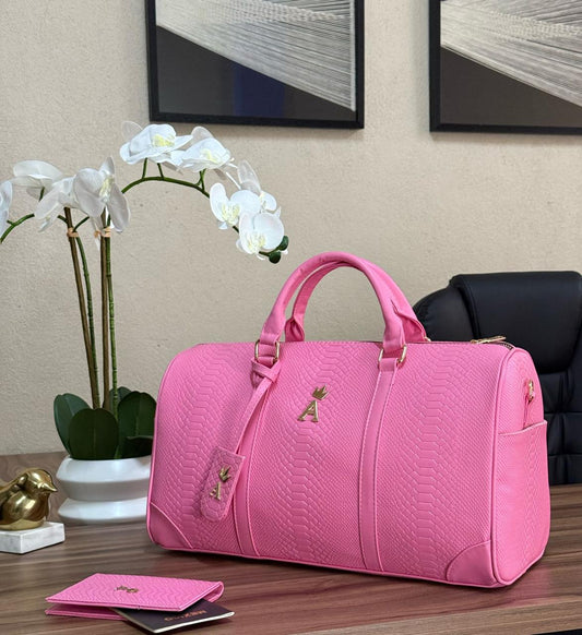 MALETA LCON TAG LATERALES ROSA POP