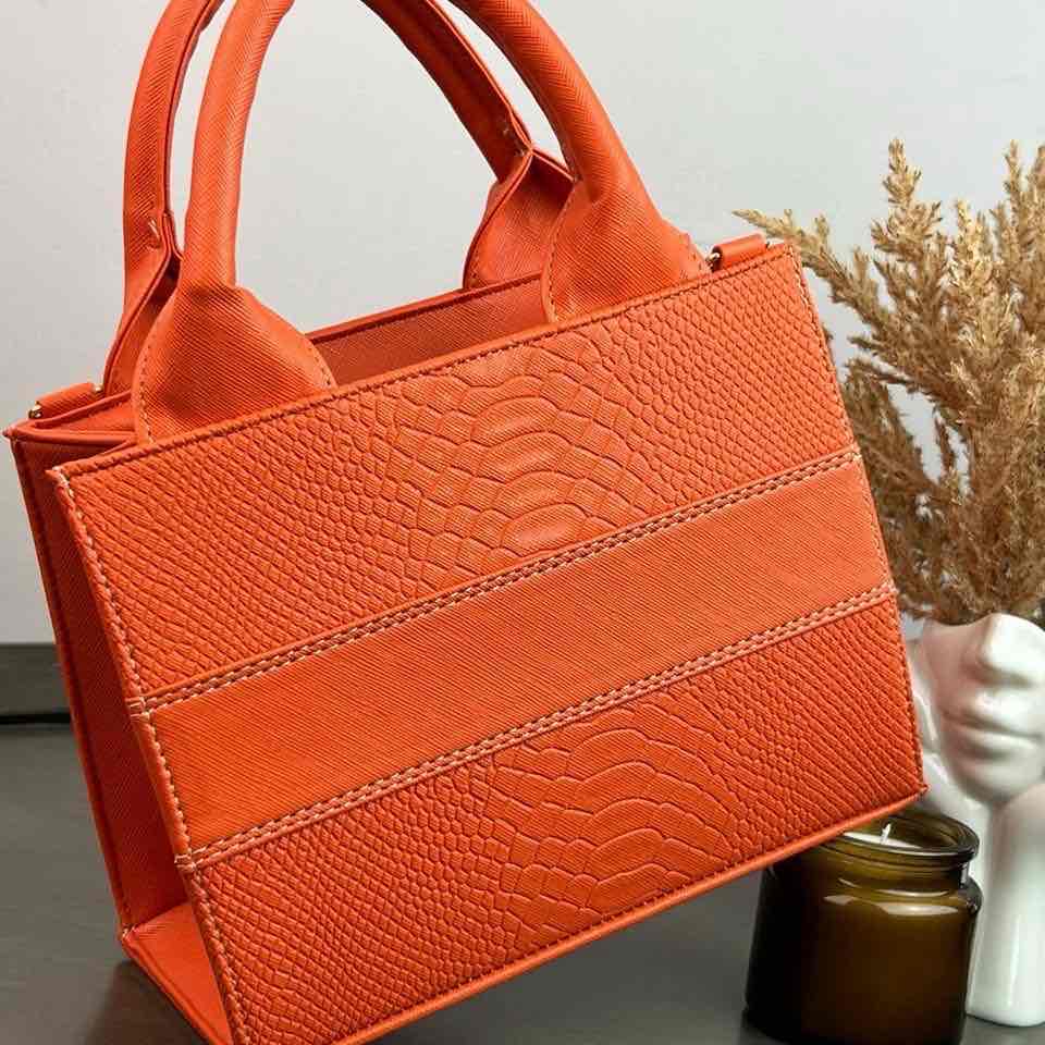 TOTE CLASICA MINI NARANJA