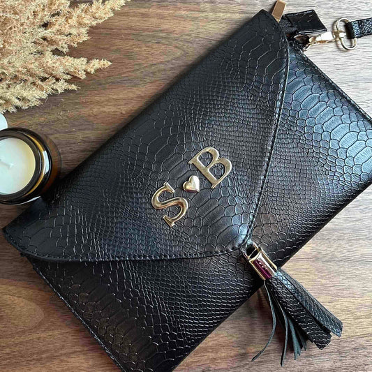 CLUTCH FINO PITON NEGRO