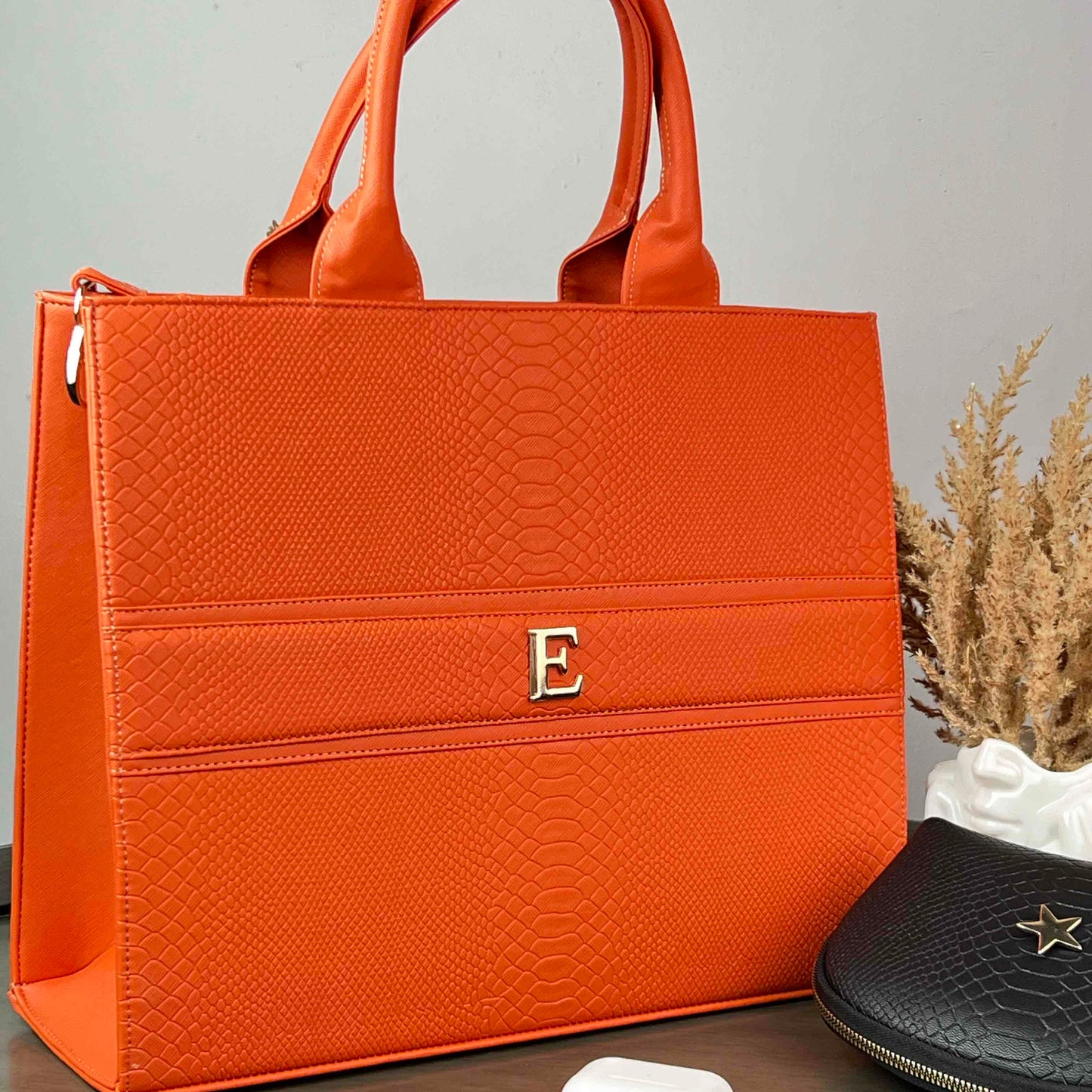 TOTE CLASICA GDE NARANJA