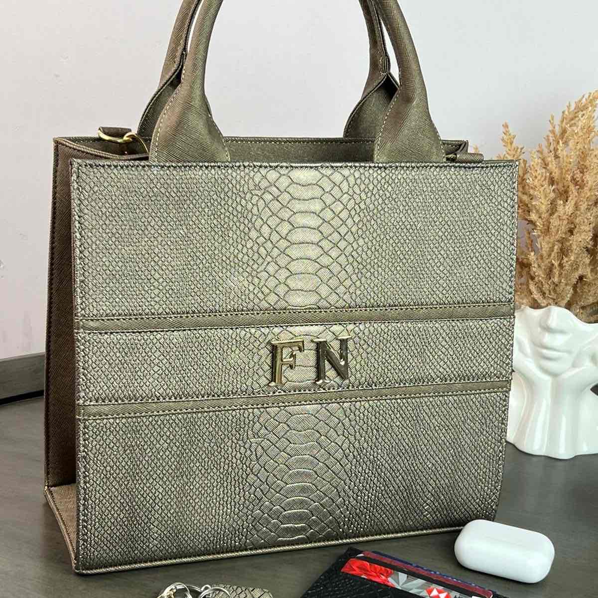 TOTE CLASICA MEDIANA TITANIUM