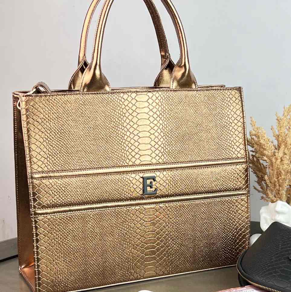 TOTE CLASICA GDE COBRE METÁLICO