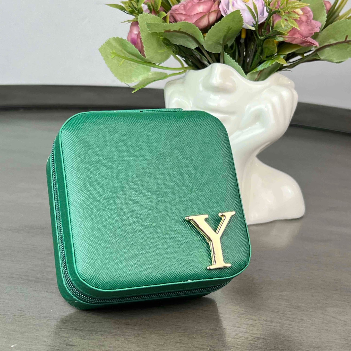 JOYERO CUADRADO VERDE