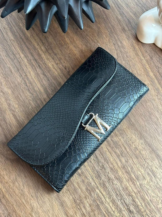 CARTERA FINA NEGRO PITON