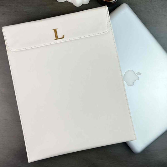FUNDA PARA IPAD HUESO
