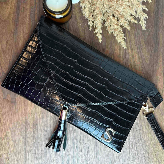CLUTCH FINO DRILO NEGRO