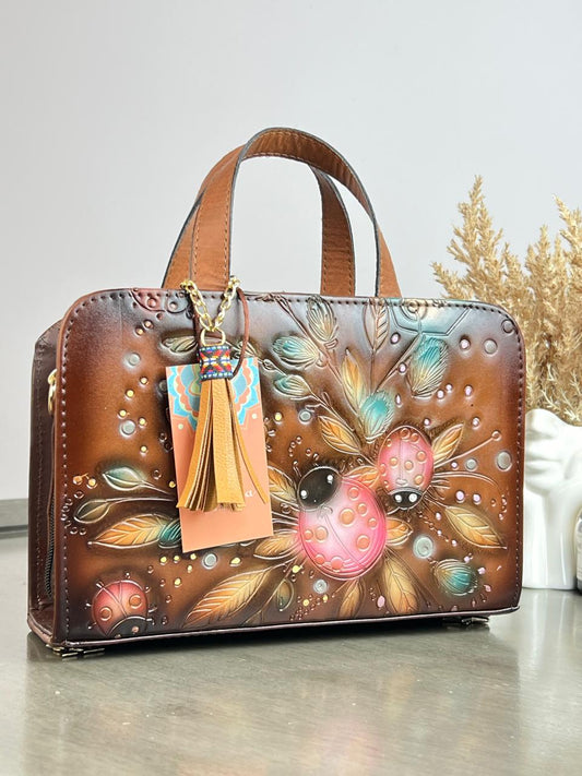 MAOMA CROSSBODY CAMEL CATARINA ROSA