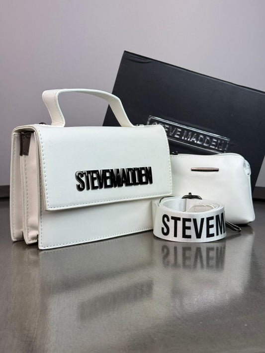 STEVE MADDEN MONEDERO BLANCO