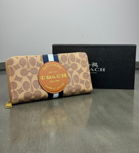 CARTERA COACH FRANJA CAMEL